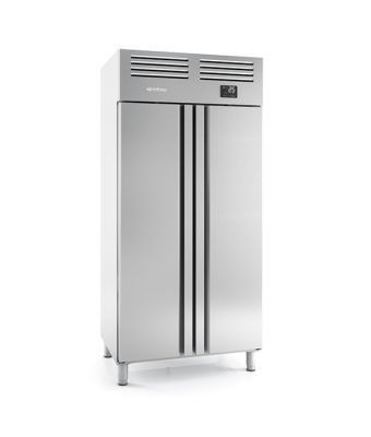 DOUBLE DOOR STAINLESS STEEL 1/1 FREEZER 745L