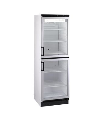 Double Glass Door Refrigerator 377L