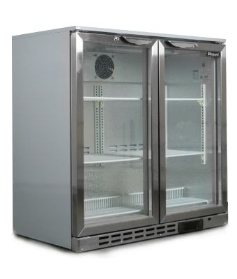 Double Door SS Bar Bottle Cooler (202 Bottles)