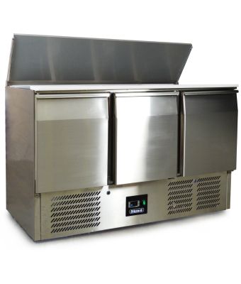 3 DR Compact GN Saladette with cutting board 368L