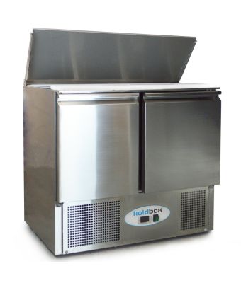 2 DR COMPACT GN SALADETTE WITH CUTTING BOARD 240L