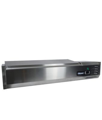 1/3 Gastronorm Prep Top with Hinged Lid 1500mm(W)